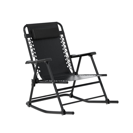 Outdoor Rocking Chair Folding Recliner